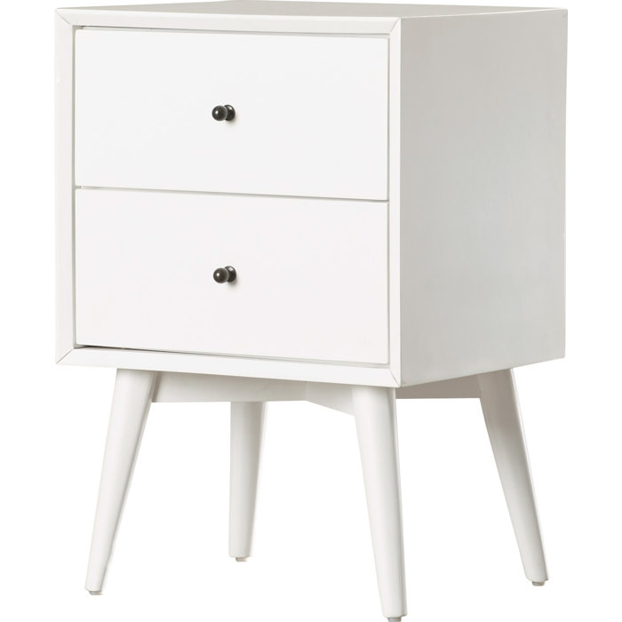 AllModern Williams 2Drawer Nightstand & Reviews Wayfair